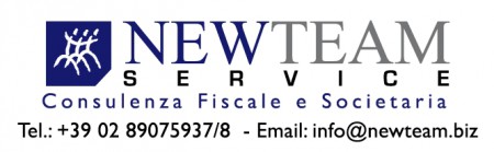New Team Service - Tel: +39 02 89075937/8 - Email: info@newteam.biz